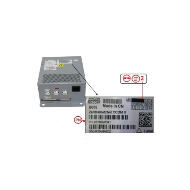 01750147241 1750147241 ATM machine parts Wincor Nixdorf Central Power Supply CCDM II