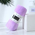 Coral Velvet Towel Set Custom Logo Bath Towels Microfiber Hair Sports Baby