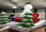 Outdoor Blow Up Christmas Decorations , Commercial Activities Merry Christmas