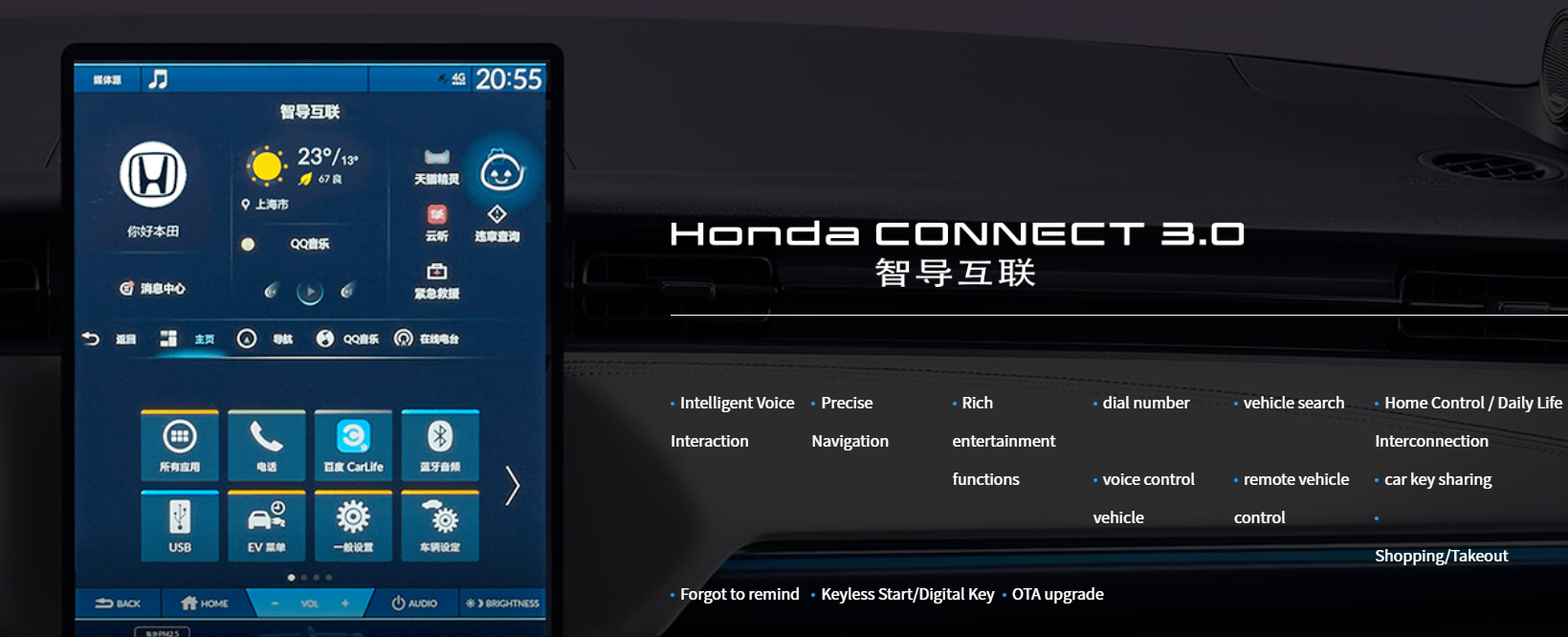 Hon-da ENS1 Electric SUV Sports Car with Torsion Beam Non-Independent Suspension and FWD Drive 68.8 Battery Capacity