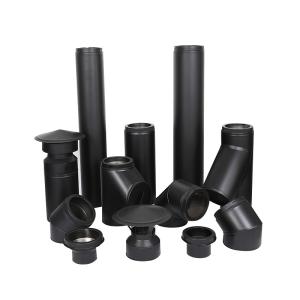 China Direct Double Insulated Chimney Pipe Non Asbestos 125mm 150mm 175mm 200mm factory