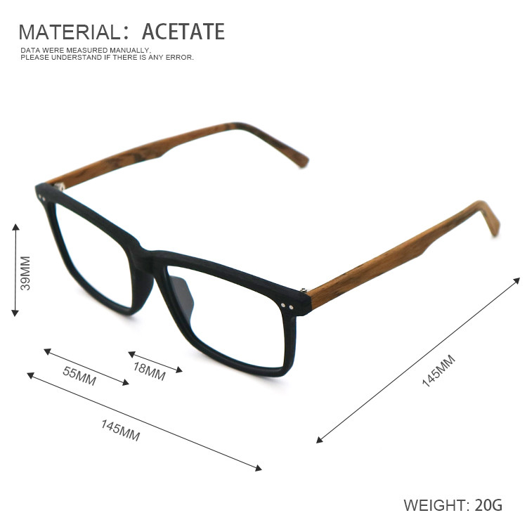 Handmade Full-rim Frame Acetate Optical Glasses Frame MR 8080