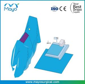China Surgical Sterile Thyroid Drape Pack For Hospital Operation factory