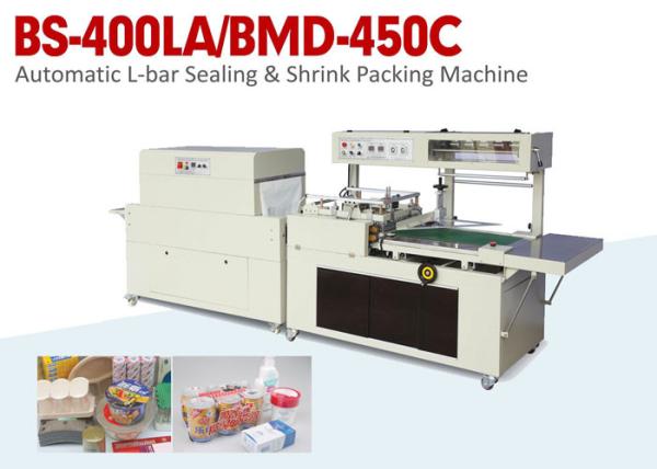 Automatic L-bar Sealing And Shrink Fully Closed Packing Machine For Food Outer