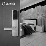Golden Hotel Electronic Door Locks , RFID Card Key Card Door Lock For Hotels