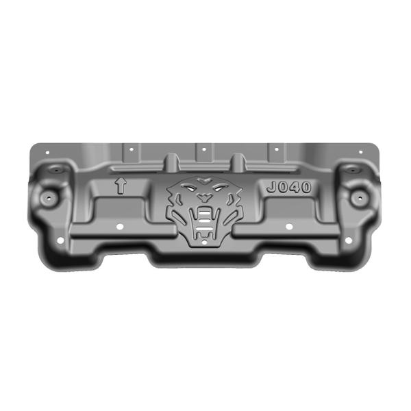 5mm Thickness High- Under Body Front Engine Lower Aluminum Skid Plate for Jeep