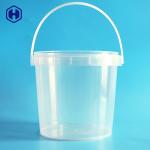 Customize Printing IML Bucket In Mold Labeling Round Plastic Container