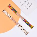 Easy Release Dazzle Color Resin Watch Strap 38mm 42mm
