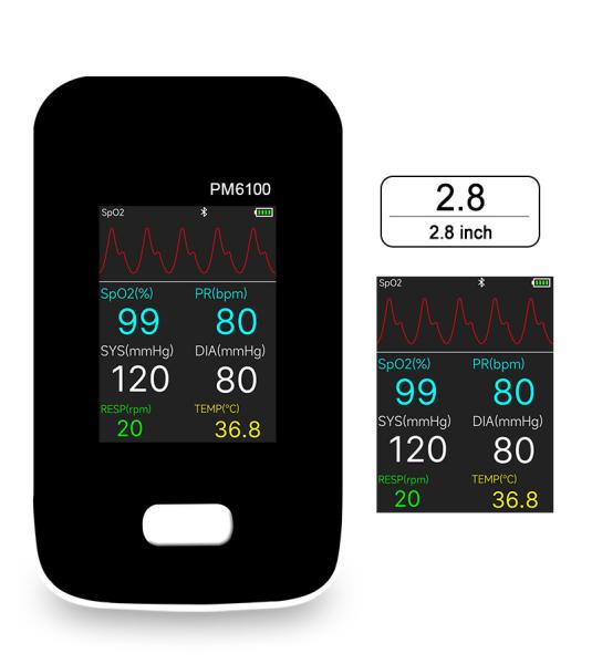 Smart Automatic Home Care Handheld Vital Signs Monitor Hospital Medical