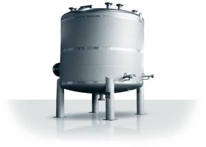 China 1500L Ethanol Cooling Dimple Jacketed Vessel factory