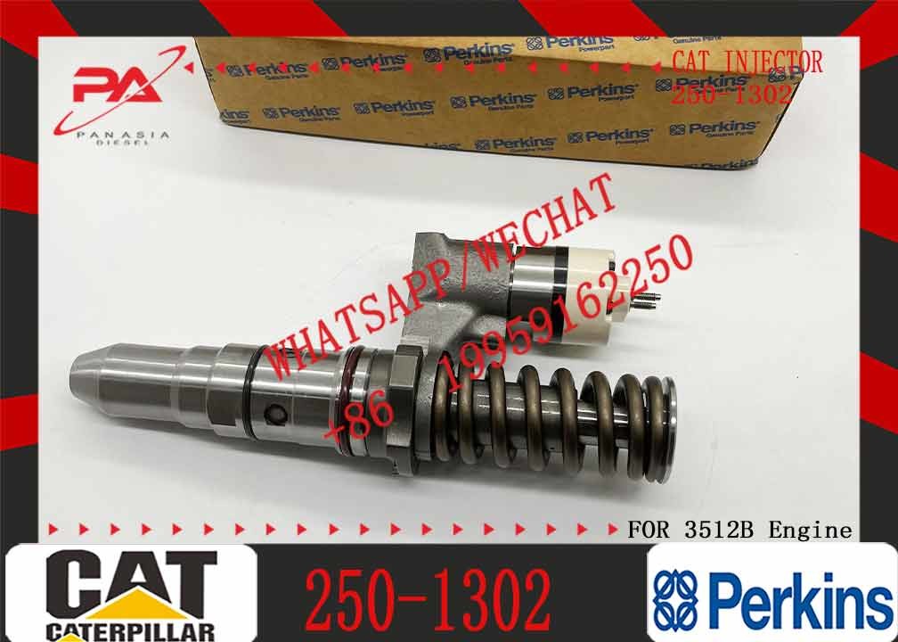 HuiDa best price 3512B/3516B Engine parts diesel injector 250-1302