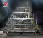 Set Chick Rearing Cage Chicken Cage Farming Coop Animal Husbandry Equipment