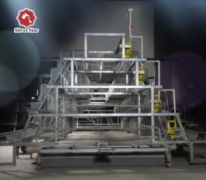 China Egg Collection Broiler Baby Chick Cage With Feeding System factory