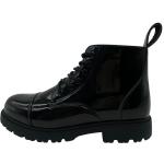 Custom Leather Motorcycle Boots Breathable Round Toe Boots For Men