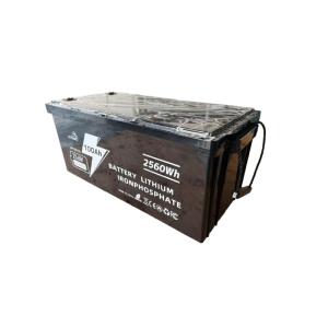 China 25.6V 100Ah Rechargeable 24V LiFePO4 Battery Pack Compact Long Lasting Performance factory