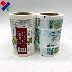 China Air Proof Pet Food Packaging Film Roll CMYK + Spot Color on sale