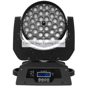 China 36x10W RGBW 4 in 1 LED Moving Head Wash Zoom factory