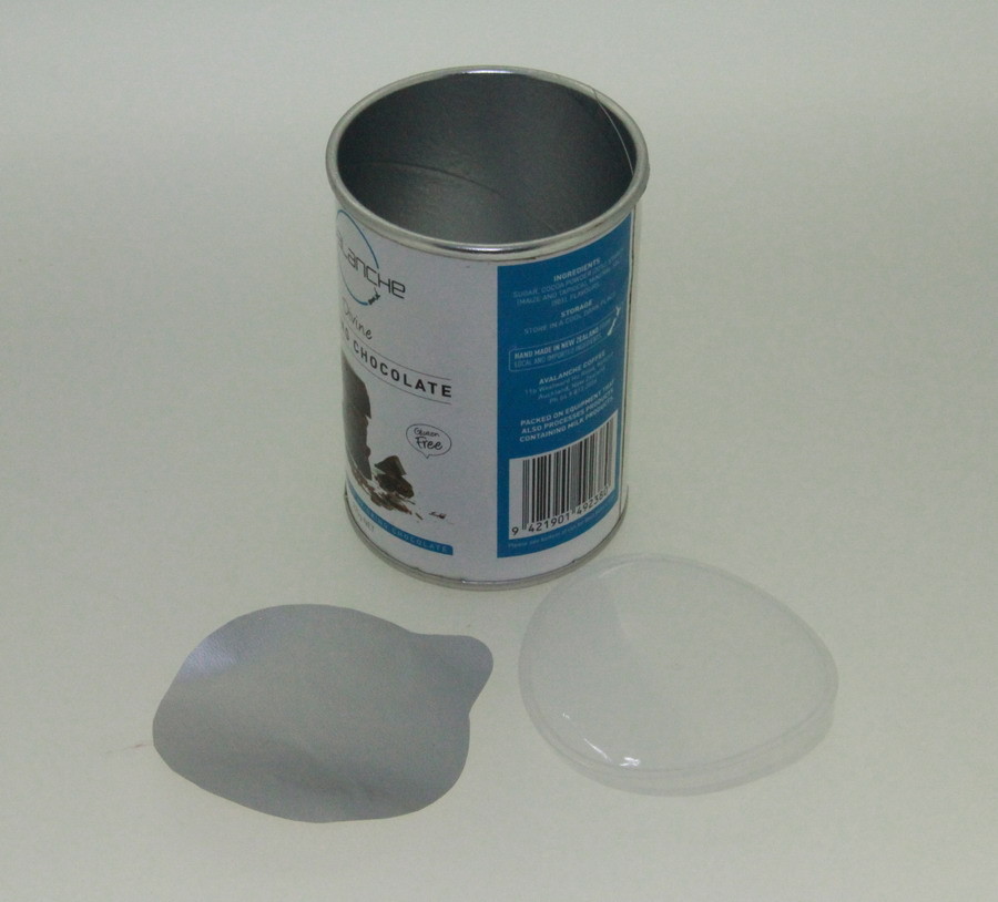 China Airtight Composite coin Paper Cans pet food packaging , Paper Canister factory
