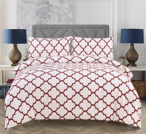 China Super Soft Brushed Microfiber Duvet Cover Set 4pcs 1.5-2 Kg for Wedding Anniversary factory