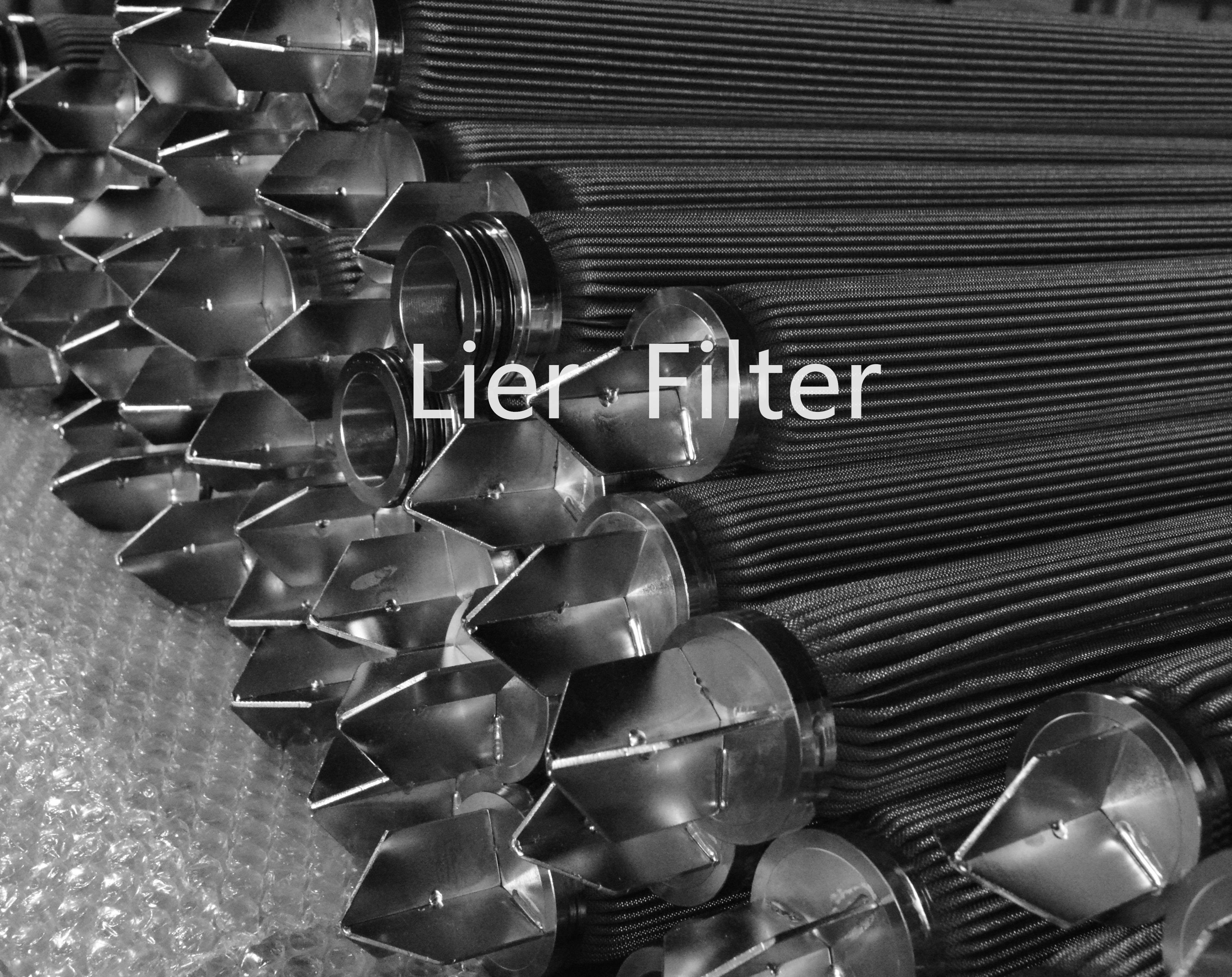 0.3-180um Metal Mesh Filter Corrosion Resistant Stainless Steel Filter Element