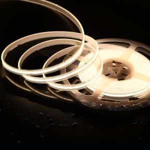 China 480 LEDs/m COB LED Strip 12V/24V 5m Length Warm/Cold White Spot-Free Flexible Design factory