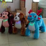 Hansel hot selling popular children amusement electric ride on horse toy