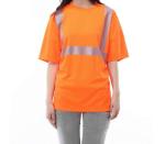 Reflective Safety Hi Vis Polo Shirt OEM breathable quick dry short sleeve work