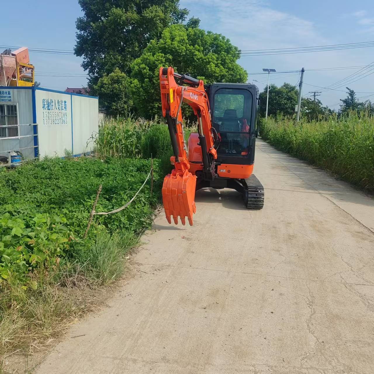 Secondhand Kubota Digger U35 Used 3.5ton Small Type Mini Crawler Excavator