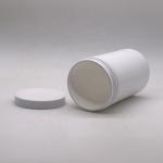 600mL 20oz PET Empty HDPE Straight Round Plastic Powder Medicine Containers with