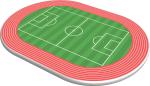 EPDM System Jogging Track Material 15mm Thickness Eco Friendly