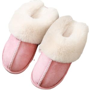 China Flat Heel Indoor Fur Slippers EUR35 - 46 For Women factory