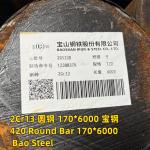 20Cr13 OD 170mm Stainless Steel Round Bar Forged Shaft Rod ASTM A276 420