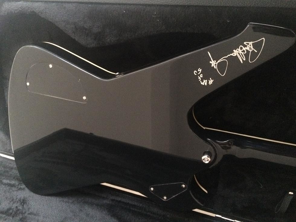 Wash6 strings abnormity signature model electric guitar mirror pickguard grover tuner custom guitar glossy black