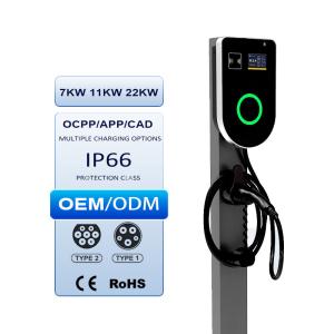 China ODM CCS 22kw EV Charger Wall Mount Charging Pile factory
