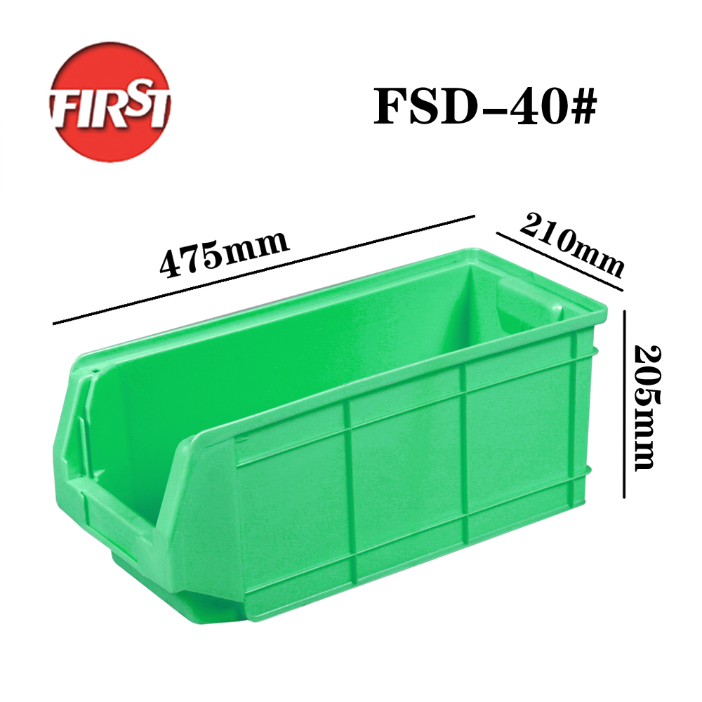 Recycled Plastic Tote Bins Organizer Screw Storage 175x102x80mm