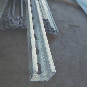 Galvanized Slotted Channel C Section Beam With Range Of 1.5mm - 3.0mm Galv
