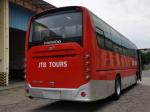 45 Seats Daewoo Coach Buses GDW6117 Coaster Double Decker Yutong Air Purifier
