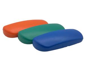 China Capsule Shaped Slim Metal Glasses Case Eco Friendly factory