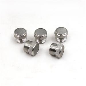 China White 1/2 Pneumatic Silencer Muffler 0.1-0.8Mpa Stainless Steel Exhaust Muffler factory