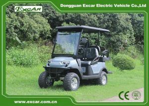 China 4 Seats Electric Golf Carts , Popular 48V Electric Golf Buggies With Caddle Plate factory