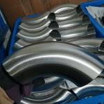 R1 R1.5 90 Degree Steel Pipe Elbow A234 Wpb Black Painting Butt Weld Seamless 8"