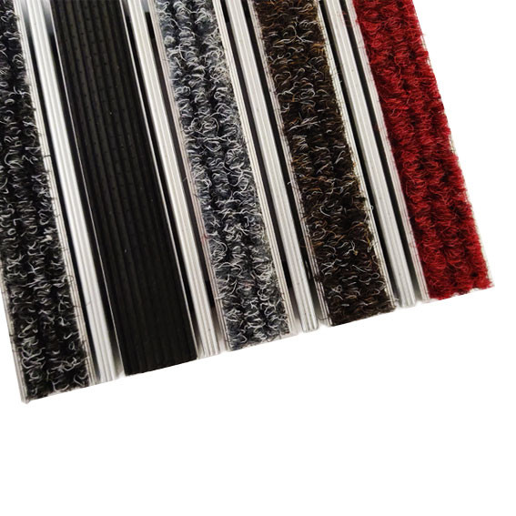 CE Commercial Aluminum Walk Off Mat High Traffic Entrance Mats 1.5mm Thick