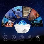 13x15cm Starry Ocean Wave Star Projector CE ROHS certificate