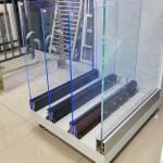Flexible Aluminum U Channel Glass Railing Outdoor Frameless Glass Balustrade