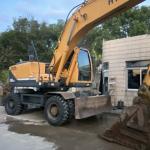 2020 Original Paint Used Yellow Hyundai 210W-9 Wheel Excavator Digger