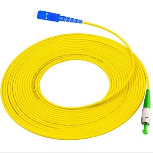 China SC FC Carrier Grade Single Core Fiber Optic Pigtail 20M Extension Cable factory