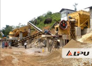 China Customized Rock Crushing Equipment , Complete Stone Crushing And Screening Plant factory