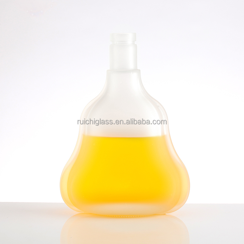Gourd Frosted Spirits 375ml 500ml 750ml 1000ml Vodka Bottles for Tequila Bottles