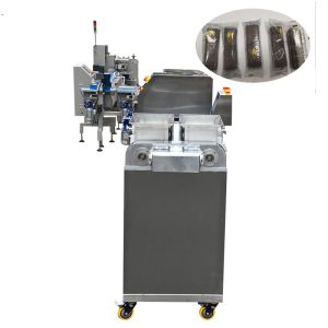 Multi line fruit bar making machine with packing machine