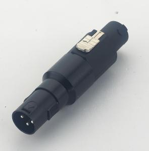 China 3 Pin male XLR To Speaker male Connector Adapter , XLR Connector DB2022 factory